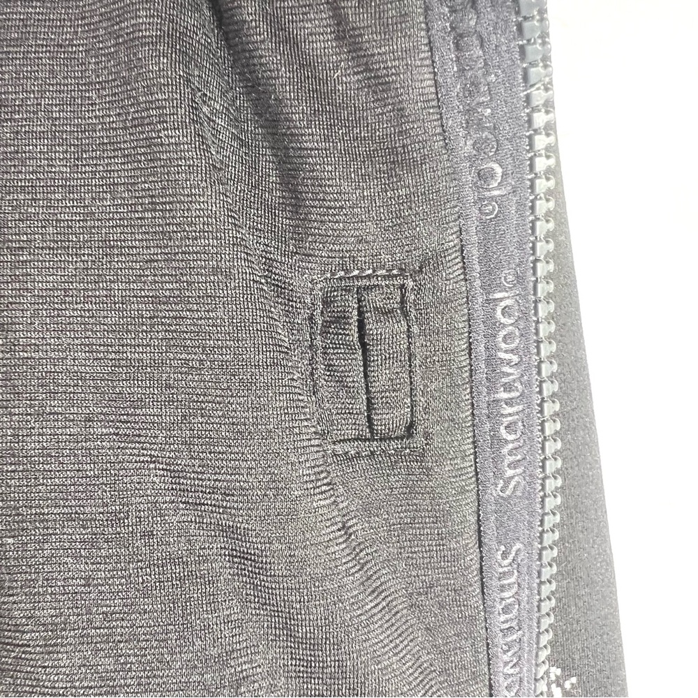 Smartwool Smartloft 120 Merino Wool Jacket Black Gray Size Medium - Picture 8 of 15